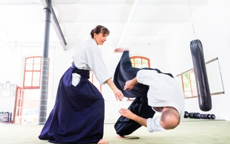 אימון ג׳ו - זרימה ותנועה באייקידו