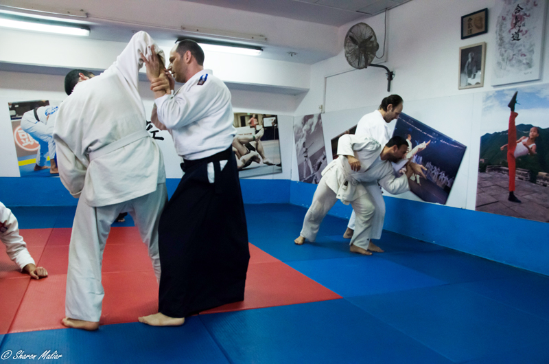 אימון אייקידו בדוג׳ו